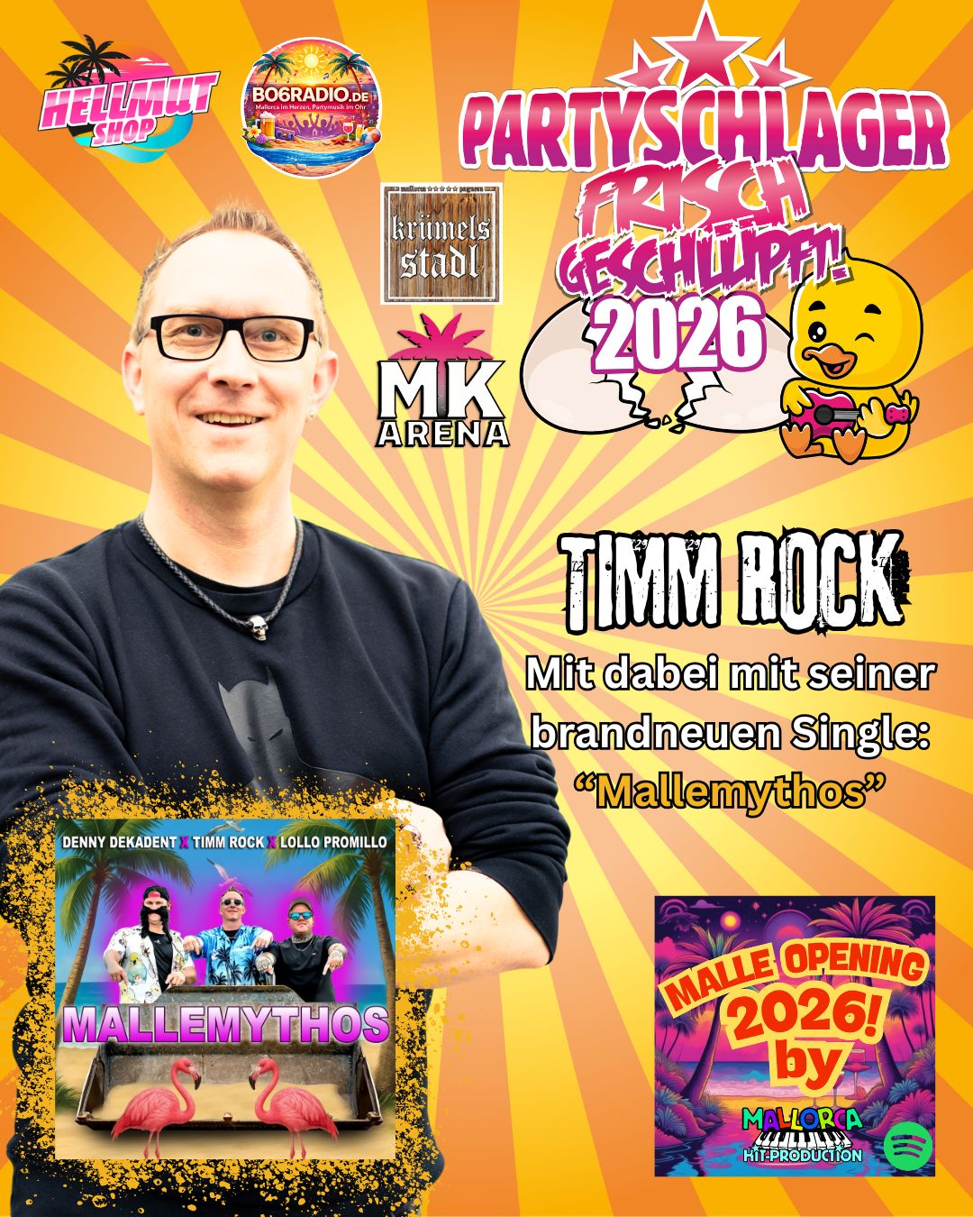 TIMM ROCK x Denny Dekadent x Lollo Promillo – „Mallemythos“