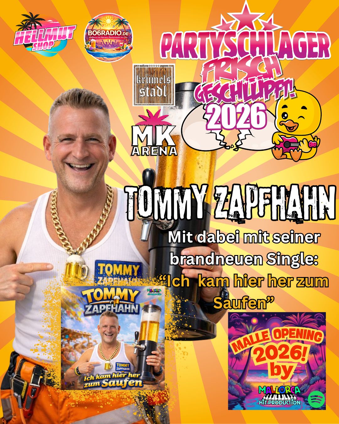 Tommy Zapfhahn – „Ich kam hier her zum Saufen“
