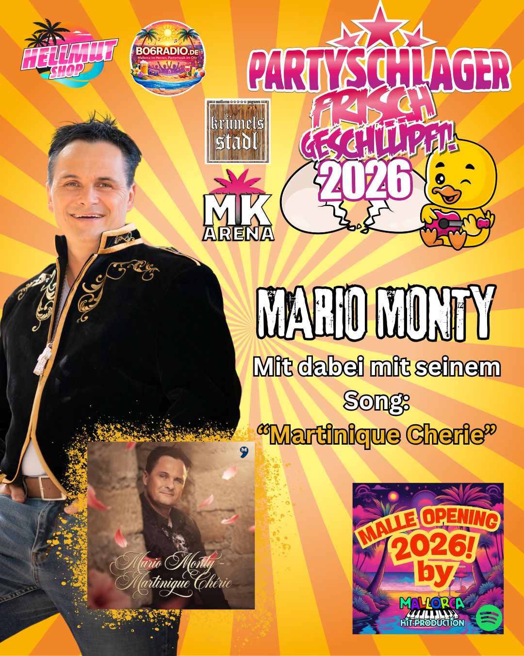 Mario Monty – „Martinique Cherie“