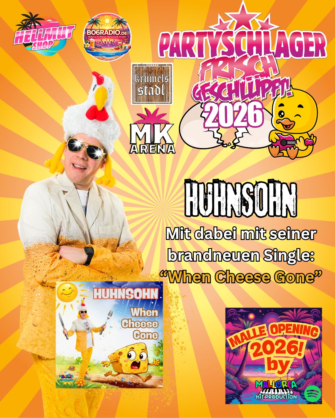 Huhnsohn – „When Cheese Gone“